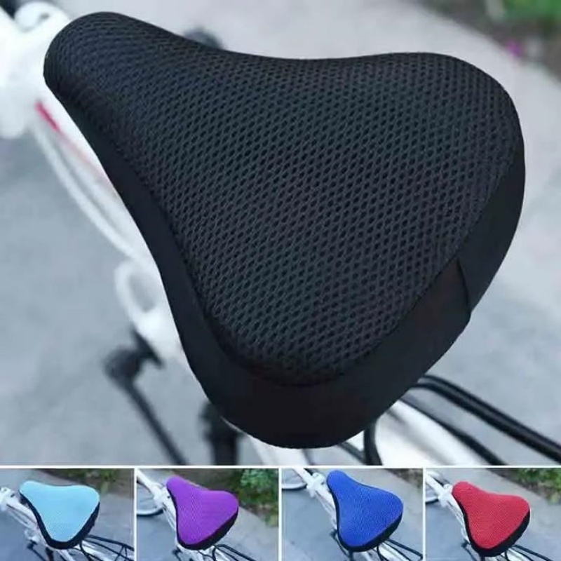 Commuting By Bike - เบาะรองนั่งจักรยานซิลิโคน 3 มิติ 1 ชิ้น ระบายอากาศได้ดี