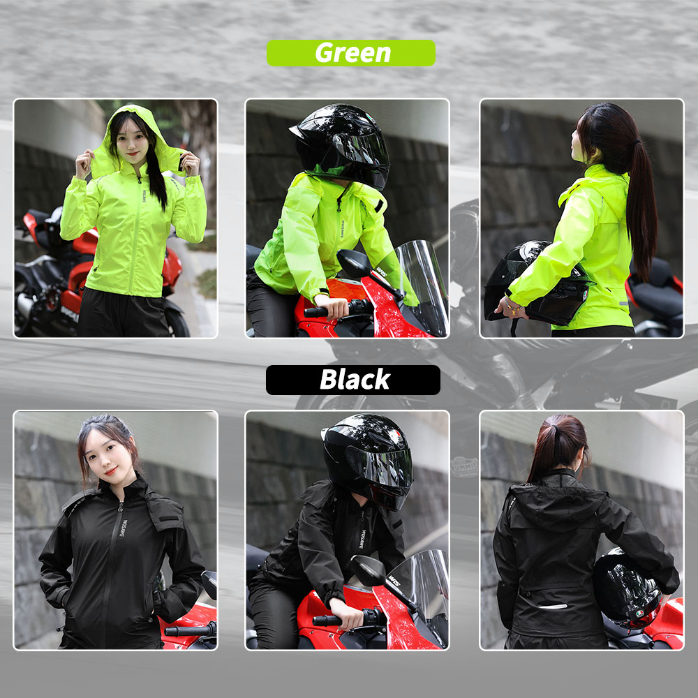WOSAWE เสื้อกันฝนสำหรับขี่จักร - Cycling Rain Jacket Commute บทวิจารณ์และราคา