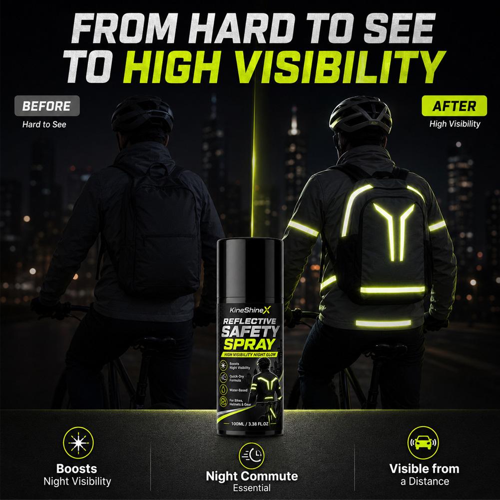 สเปรย์สะท้อนแสงกลางคืนเพื่อควา - Cycling Commute Gear บทวิจารณ์และราคา