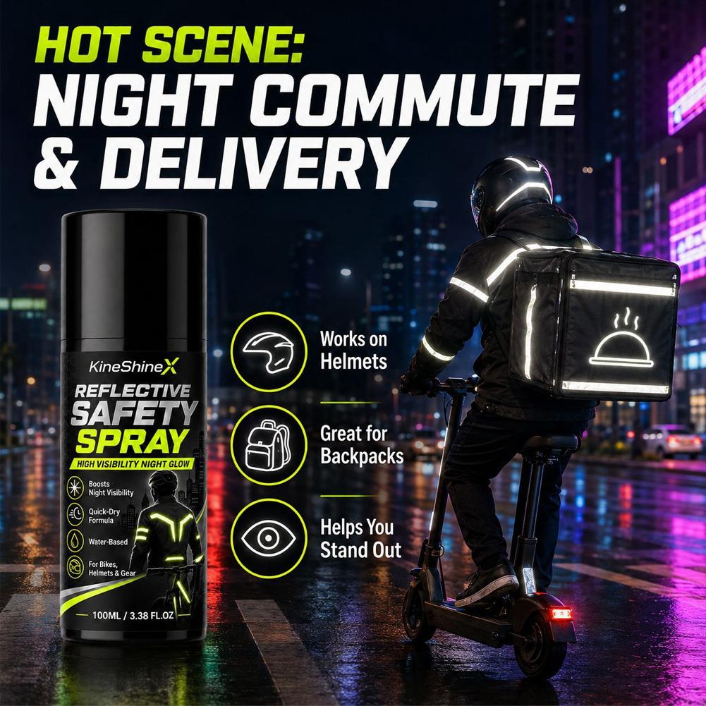 สเปรย์สะท้อนแสงกลางคืนเพื่อควา - Cycling Commute Gear บทวิจารณ์และราคา
